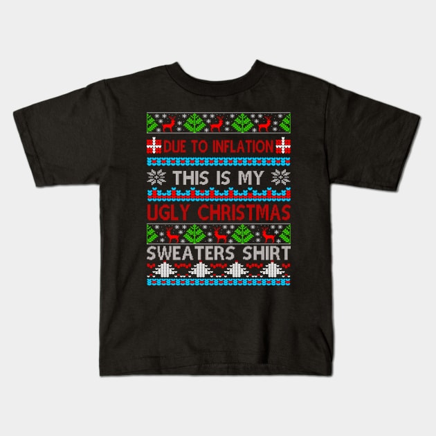 Ugly christmas shirt kids hot sale